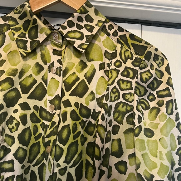 95% Silk Vintage Carlisle Blouse - Picture 2 of 8